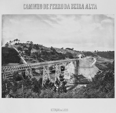 Puente ferroviario Beira Alta, Luzo, Portugal de French Photographer